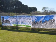 Trapo - Bandeira - Faixa - Telón - Trapo de la Barra: La Pesada del Puerto • Club: Aldosivi