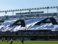 Trapo - Bandeira - Faixa - Telón - Trapo de la Barra: La Peste Blanca • Club: All Boys • País: Argentina