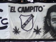 Trapo - Bandeira - Faixa - Telón - Trapo de la Barra: La Peste Blanca • Club: All Boys