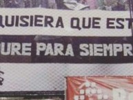 Trapo - Bandeira - Faixa - Telón - Trapo de la Barra: La Peste Blanca • Club: All Boys