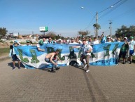 Trapo - Bandeira - Faixa - Telón - "Trapos" Trapo de la Barra: La Plaza 14 • Club: Mandiyú • País: Argentina