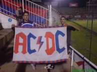 Trapo - Bandeira - Faixa - Telón - "ACDC" Trapo de la Barra: La Plaza y Comando • Club: Cerro Porteño