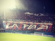 Trapo - Bandeira - Faixa - Telón - "El mundo de la Fantasía el temor y el respeto" Trapo de la Barra: La Plaza y Comando • Club: Cerro Porteño