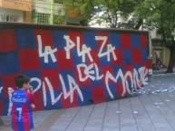 Trapo - Bandeira - Faixa - Telón - Trapo de la Barra: La Plaza y Comando • Club: Cerro Porteño