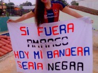 Trapo - Bandeira - Faixa - Telón - Trapo de la Barra: La Plaza y Comando • Club: Cerro Porteño