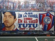 Trapo - Bandeira - Faixa - Telón - Trapo de la Barra: La Plaza y Comando • Club: Cerro Porteño