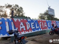 Trapo - Bandeira - Faixa - Telón - Trapo de la Barra: La Plaza y Comando • Club: Cerro Porteño