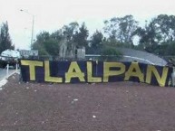 Trapo - Bandeira - Faixa - Telón - Trapo de la Barra: La Rebel • Club: Pumas