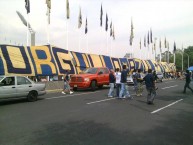 Trapo - Bandeira - Faixa - Telón - Trapo de la Barra: La Rebel • Club: Pumas