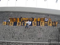 Trapo - Bandeira - Faixa - Telón - Trapo de la Barra: La Rebel • Club: Pumas • País: México