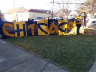 Trapo - Bandeira - Faixa - Telón - Trapo de la Barra: La Rebel • Club: Pumas