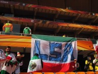 Trapo - Bandeira - Faixa - Telón - Trapo de la Barra: La Sangre Azul • Club: Cruz Azul • País: México