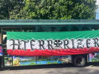 Trapo - Bandeira - Faixa - Telón - Trapo de la Barra: La Terrorizer &bull; Club: Tampico Madero &bull; País: México