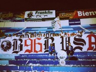 Trapo - Bandeira - Faixa - Telón - Trapo de la Barra: La Ultra Blanca y Barra Brava 96 • Club: Alianza • País: El Salvador