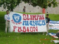 Trapo - Bandeira - Faixa - Telón - Trapo de la Barra: La Ultra Fiel • Club: Club Deportivo Olimpia • País: Honduras