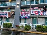 Trapo - Bandeira - Faixa - Telón - Trapo de la Barra: La Ultra Fiel • Club: Club Deportivo Olimpia • País: Honduras