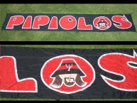 Trapo - Bandeira - Faixa - Telón - "PIPIOLOS" Trapo de la Barra: León del Svr • Club: Melgar