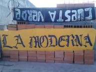 Trapo - Bandeira - Faixa - Telón - Trapo de la Barra: Libres y Lokos &bull; Club: Tigres &bull; País: México