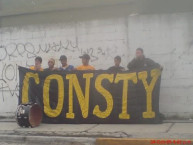 Trapo - Bandeira - Faixa - Telón - "La banda de consty " Trapo de la Barra: Libres y Lokos &bull; Club: Tigres &bull; País: México