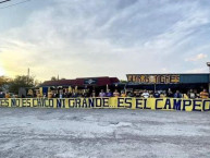 Trapo - Bandeira - Faixa - Telón - Trapo de la Barra: Libres y Lokos &bull; Club: Tigres &bull; País: México