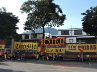 Trapo - Bandeira - Faixa - Telón - Trapo de la Barra: Lobo Sur • Club: Pereira