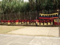 Trapo - Bandeira - Faixa - Telón - Trapo de la Barra: Lobo Sur • Club: Pereira