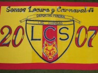 Trapo - Bandeira - Faixa - Telón - Trapo de la Barra: Lobo Sur • Club: Pereira