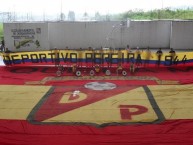 Trapo - Bandeira - Faixa - Telón - Trapo de la Barra: Lobo Sur • Club: Pereira