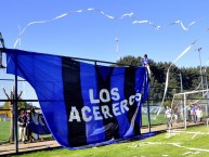 Trapo - Bandeira - Faixa - Telón - Trapo de la Barra: Los Acereros • Club: Huachipato