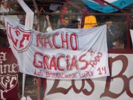 Trapo - Bandeira - Faixa - Telón - Trapo de la Barra: Los Borrachos de Luján • Club: Luján Sport Club