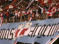 Trapo - Bandeira - Faixa - Telón - "Somos Argentina" Trapo de la Barra: Los Borrachos del Tablón • Club: River Plate