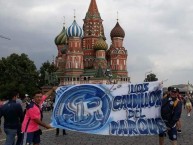 Trapo - Bandeira - Faixa - Telón - "MUNDIAL RUSIA 2018" Trapo de la Barra: Los Caudillos del Parque • Club: Independiente Rivadavia