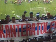 Trapo - Bandeira - Faixa - Telón - Trapo de la Barra: Los Cruzados • Club: Universidad Católica • País: Chile