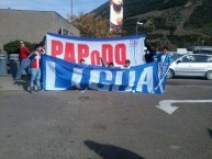 Trapo - Bandeira - Faixa - Telón - Trapo de la Barra: Los Cruzados • Club: Universidad Católica • País: Chile