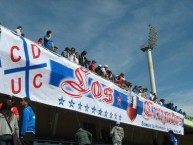 Trapo - Bandeira - Faixa - Telón - Trapo de la Barra: Los Cruzados • Club: Universidad Católica • País: Chile