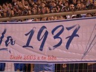 Trapo - Bandeira - Faixa - Telón - Trapo de la Barra: Los Cruzados • Club: Universidad Católica