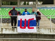 Trapo - Bandeira - Faixa - Telón - Trapo de la Barra: Los Cruzados • Club: Universidad Católica