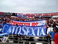 Trapo - Bandeira - Faixa - Telón - Trapo de la Barra: Los Cruzados • Club: Universidad Católica • País: Chile