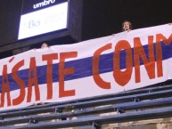 Trapo - Bandeira - Faixa - Telón - "Pepa cásate conmigo" Trapo de la Barra: Los Cruzados • Club: Universidad Católica • País: Chile