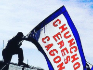 Trapo - Bandeira - Faixa - Telón - Trapo de la Barra: Los Cruzados • Club: Universidad Católica • País: Chile