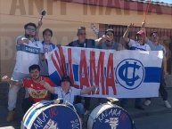 Trapo - Bandeira - Faixa - Telón - Trapo de la Barra: Los Cruzados • Club: Universidad Católica • País: Chile