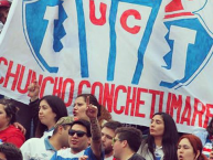 Trapo - Bandeira - Faixa - Telón - Trapo de la Barra: Los Cruzados • Club: Universidad Católica