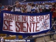 Trapo - Bandeira - Faixa - Telón - Trapo de la Barra: Los Cruzados • Club: Universidad Católica • País: Chile