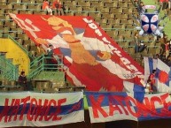 Trapo - Bandeira - Faixa - Telón - Trapo de la Barra: Los Cruzados • Club: Universidad Católica • País: Chile