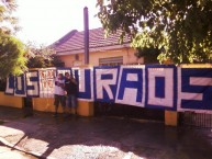 Trapo - Bandeira - Faixa - Telón - Trapo de la Barra: Los Cruzados • Club: Universidad Católica • País: Chile