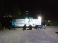 Trapo - Bandeira - Faixa - Telón - Trapo de la Barra: Los Cruzados • Club: Universidad Católica