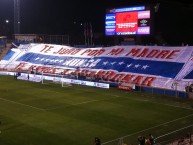 Trapo - Bandeira - Faixa - Telón - Trapo de la Barra: Los Cruzados • Club: Universidad Católica