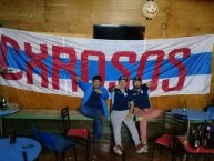 Trapo - Bandeira - Faixa - Telón - Trapo de la Barra: Los Cruzados • Club: Universidad Católica • País: Chile