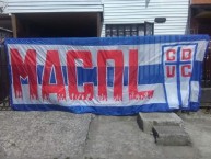 Trapo - Bandeira - Faixa - Telón - Trapo de la Barra: Los Cruzados • Club: Universidad Católica • País: Chile