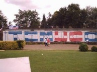 Trapo - Bandeira - Faixa - Telón - "Temuco" Trapo de la Barra: Los Cruzados • Club: Universidad Católica